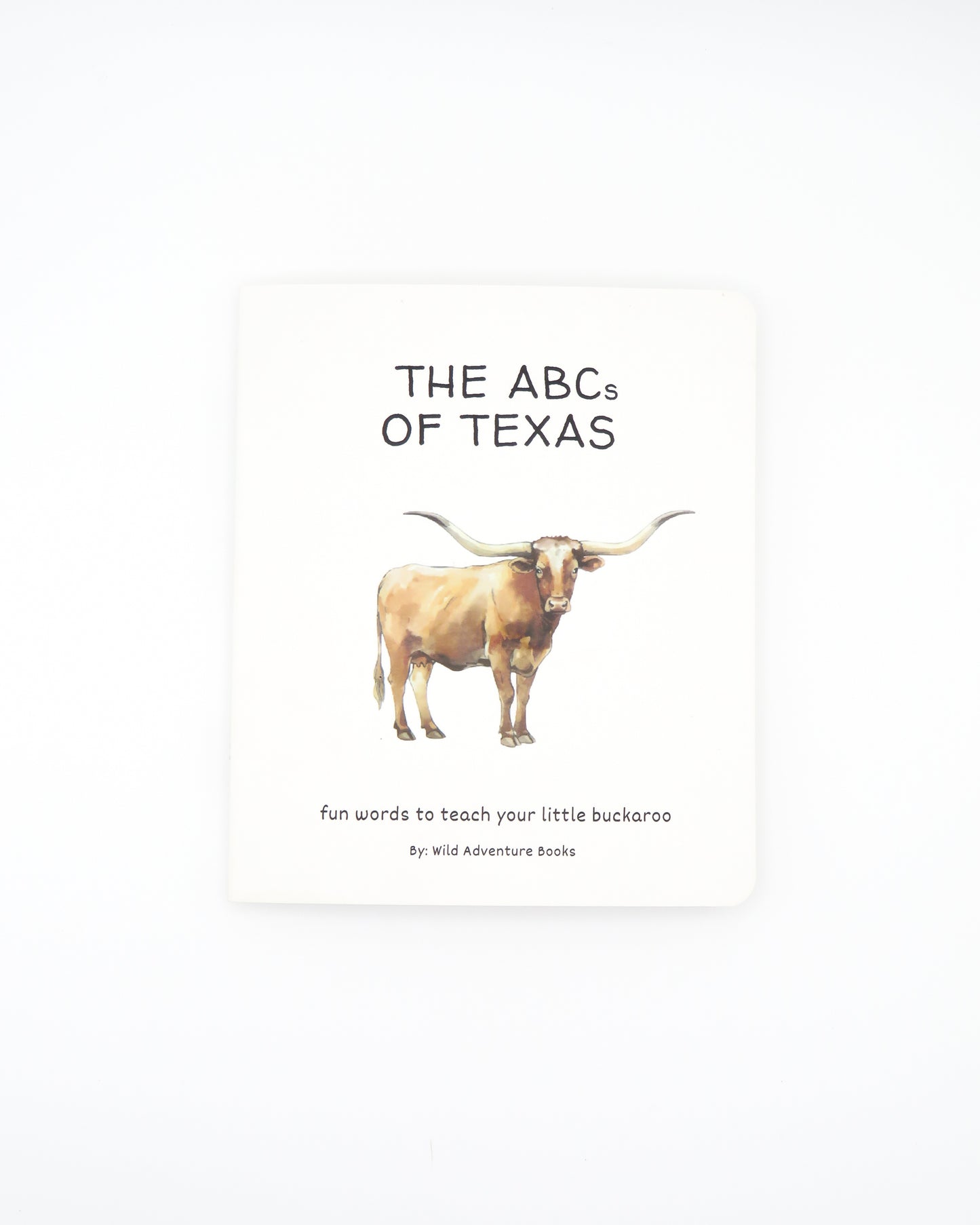 Image of kids book, ABCs of Texas Cover