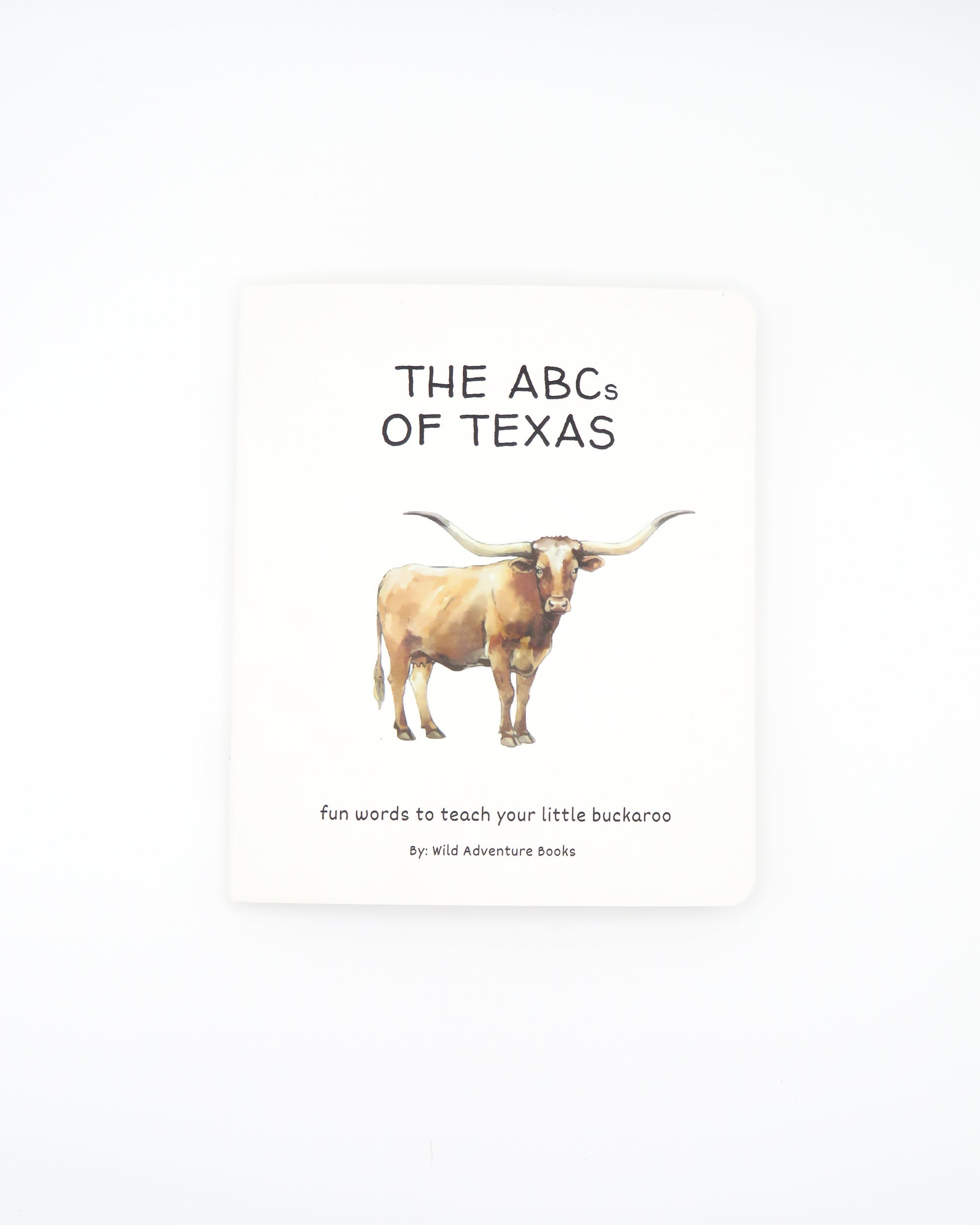 Image of kids book, ABCs of Texas Cover